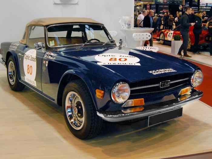 LOCATION TOUR AUTO 2024 ( 24-28 Avril ) VHRS ( Régularité ) TRIUMPH TR6 PI 0