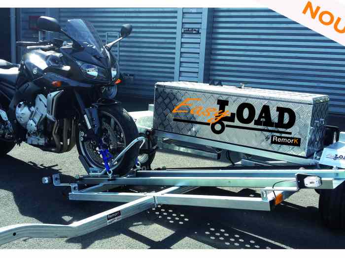 STOCK : Remorque porte moto, scooter, ...