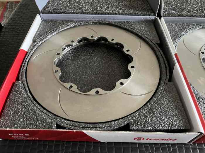 2 DISQUES BREMBO MITSU EVO 7 8 9 10 355X32MM KIT GRN VO NEUF 1