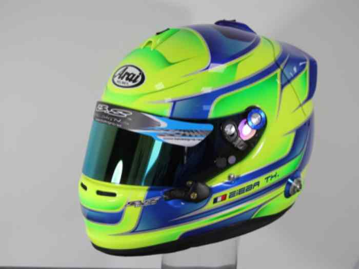 Casque arai GP 6S Hans , taille M , peinture BS design 0
