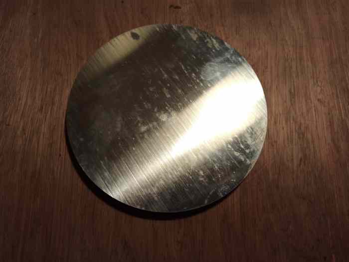 Disque brut aluminium 7075 pour bol de frein 0