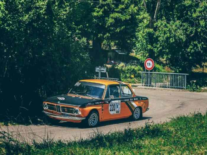 BMW 2002 TII GROUPE 2 VHC ENTIÈREMENT RESTAURÉE 0