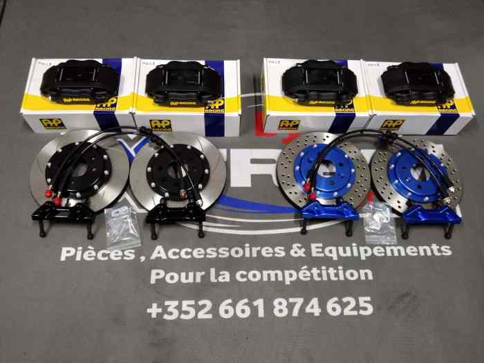 Kit Freinage AP RACING CP 7600 4 pistons pour voitures toutes marques. 0