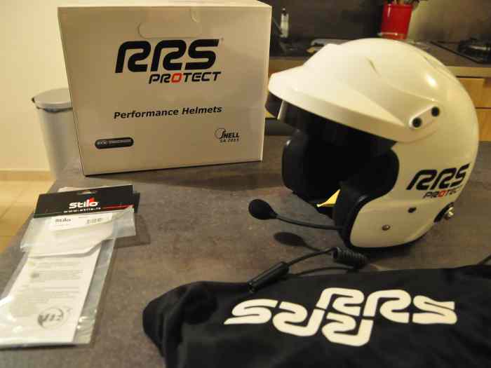 Casque RRS FIA SA2015 - Radio STILO - Taille M 56-57cm 0