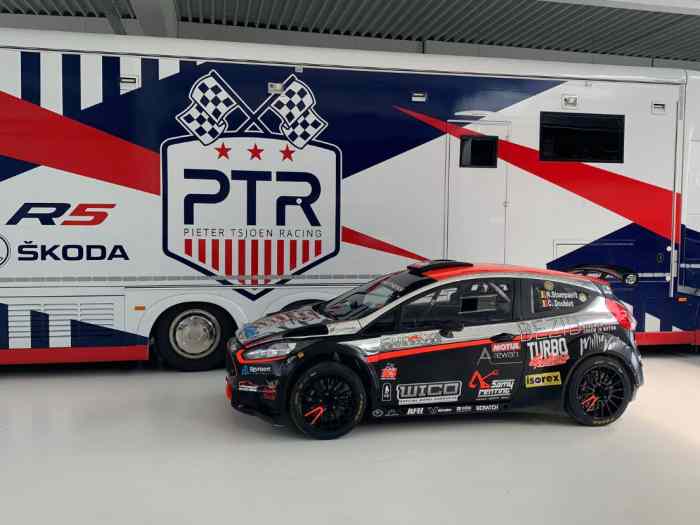 Ford Fiesta R5 MK1 Evo2 Chassis 293 (2021 NEW) WITH SPARE PARTS PACKAGE INCLUSIVE of 30.000 euro 0