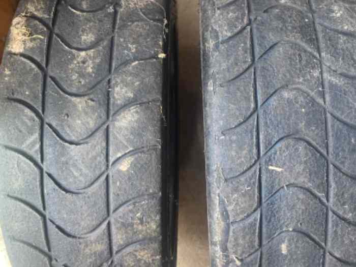 Jantes alu 306 phase 2 14 pouces + pneus pirelli B7 1