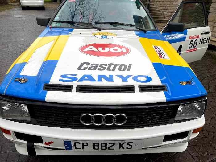 Superbe AUDI coupé GT QUATTRO 3
