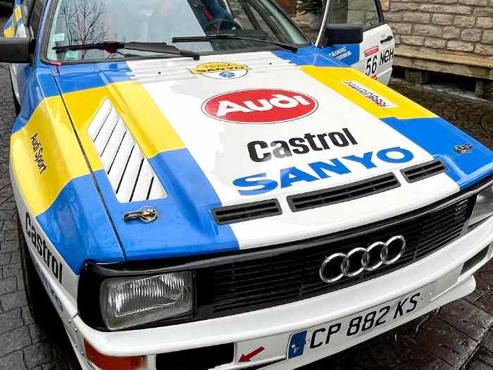 Superbe AUDI coupé GT QUATTRO 5