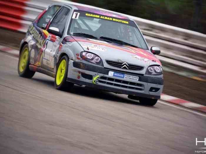 Citroën saxo vts 16v folcar rallye course de côtes slalom 1