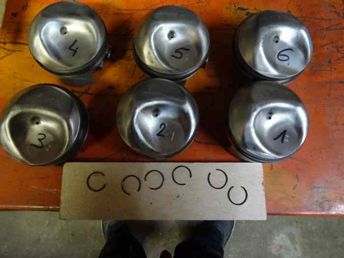 Pistons Porsche 911 SC
