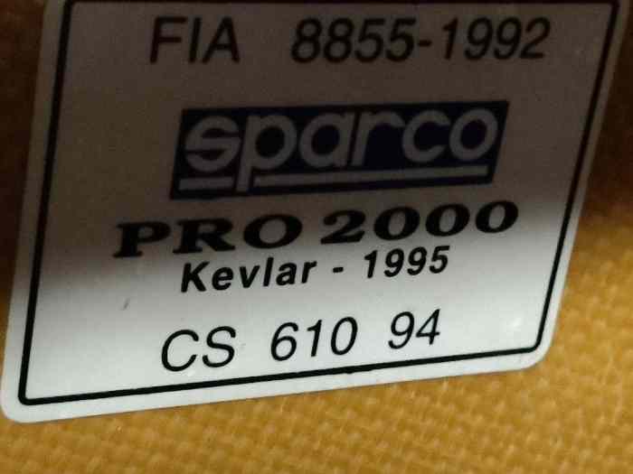 paire de baquets Sparco Kevlar d 3
