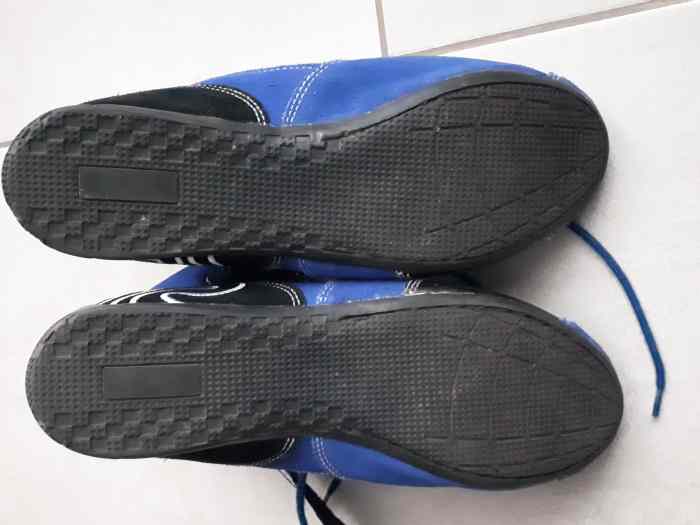 Bottines Pilote RRS FIA bleues 3