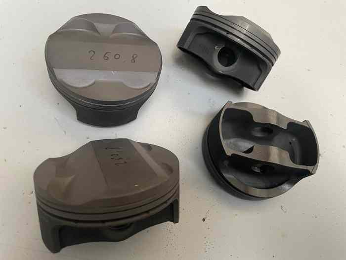 Pistons MAHLE EV9 Ø86 neufs