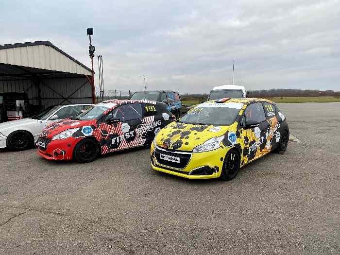 Journée d’essai et saison 2023 en 208 cup, First Racing 4