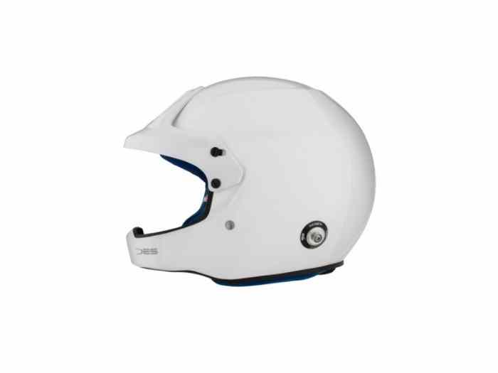 CASQUE STILO WRC DES RALLY COMPOSITE FIA 8859-2015 BLANC/MOUSSES BLEU 2