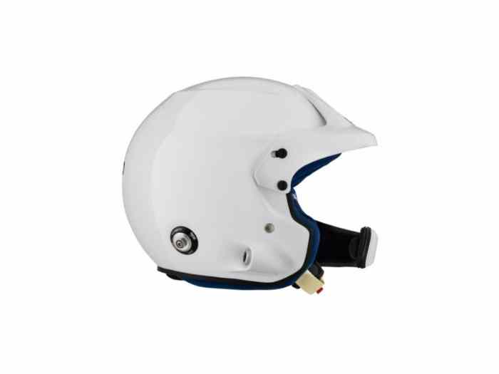 CASQUE STILO WRC DES RALLY COMPOSITE FIA 8859-2015 BLANC/MOUSSES BLEU 1