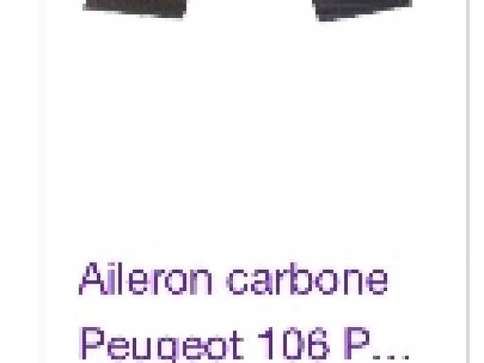 Aileron carbone 106/saxo 2