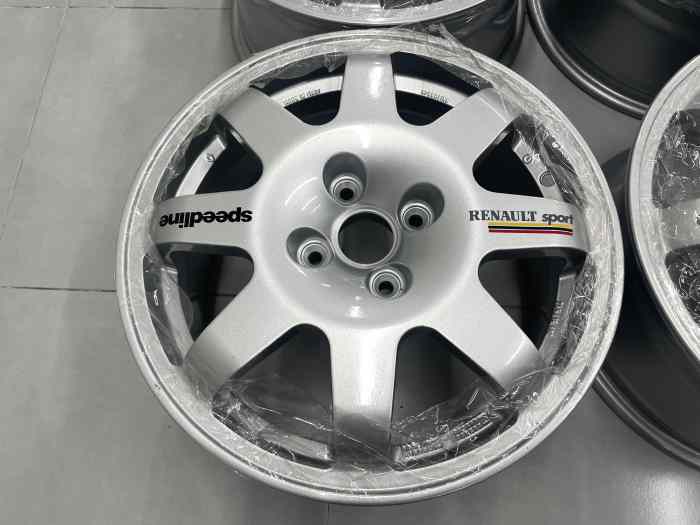 Renault Clio GrA Jantes Speedline Corse SL 676 Ragno 7,25x16 ET 53 4x100 1