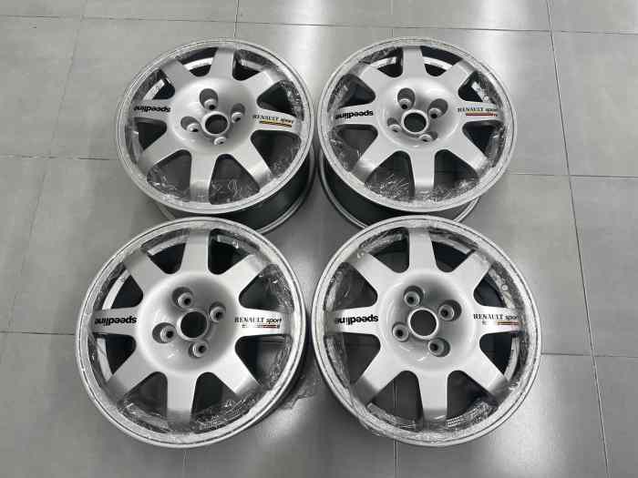 Renault Clio GrA Jantes Speedline Corse SL 676 Ragno 7,25x16 ET 53 4x100 0