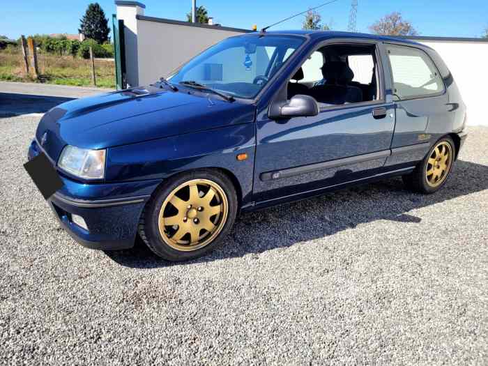 V/E Renault clio 1 16s rti williams zero corrosion 10 ch fiscaux phase 2 ctok echange gtt 3 rs 4 3rs 1
