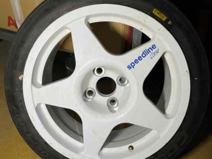 JANTES SPEEDLINE TYPE 2110 FORD ESCORT/SIERRA COSWORTH BLANC 17 POUCES