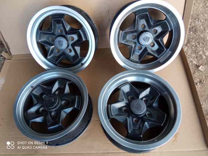 4 jantes ats porsche 6x15 et 7x15