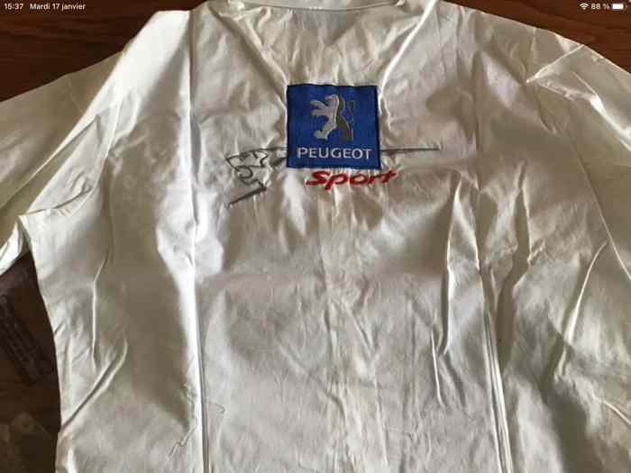 Chemise Femme blanche Collector PEUGEOT SPORT 1