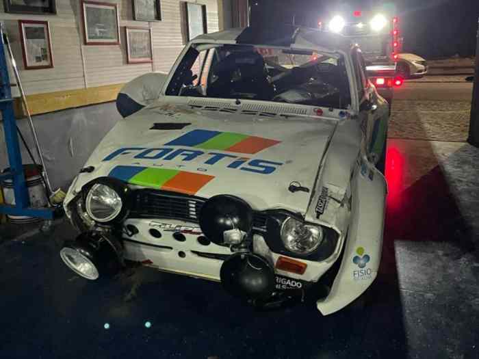 Escort mk1 México accidenté 0