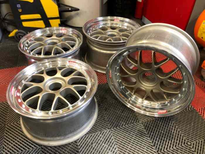 Set de jantes BBS E88 Porsche 997.1 GT3 Cup 0