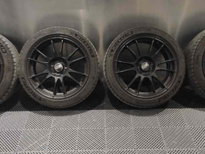 4 jante OZ ultraleggera 5X108 + michelin pilote sport 4 renault peugeot toyota etc... 0