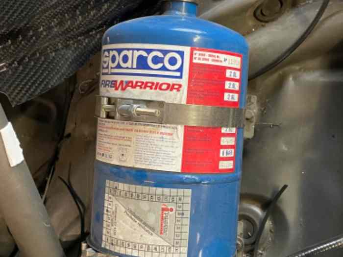 Extincteur automatique sparco de 2019