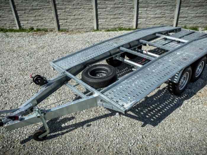 Porte voiture 5m 2700kg double essieux 2