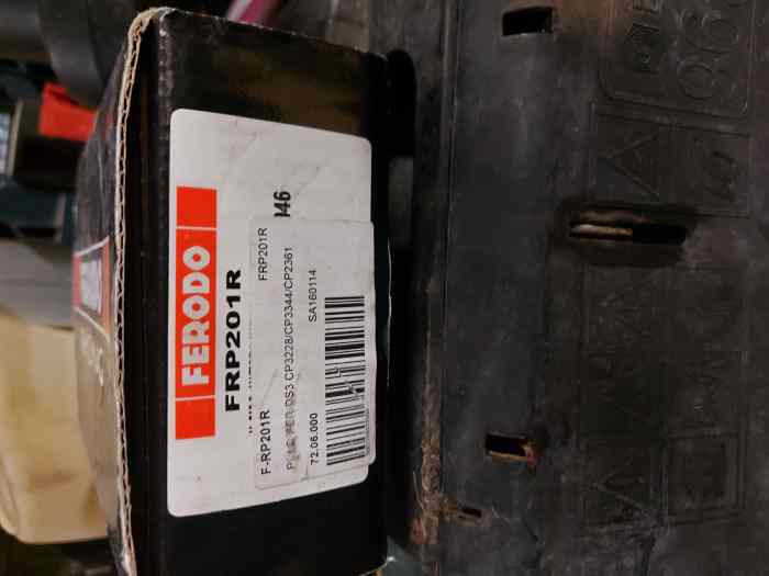 Kit De Frein Ferodo FMK608 - Chaussures Et Accessoires, Compatible Peugeot 208, Citroën C-Elysee, Etc.