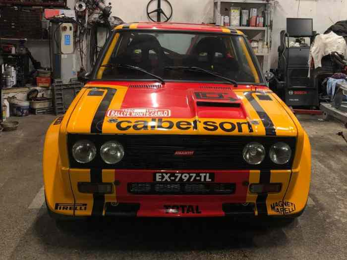 fiat 131 racing Gr 4 0