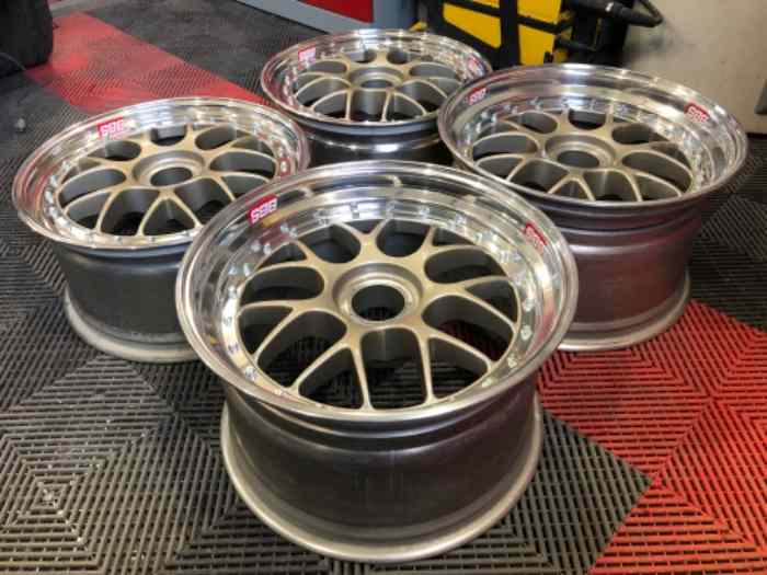 Set de jantes BBS E88 Porsche 997.1 GT3 Cup 1
