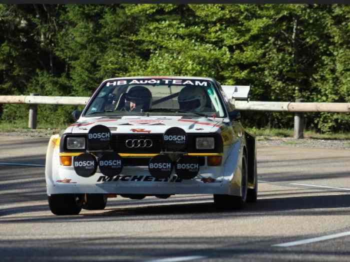 Audi S1E2 groupe B . 600 cv