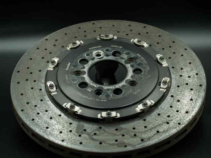 Disque de frein arrière Carbon Ceramic Brembo CCM-R pour Alfa Roméo GTA/ GTAm, 360mmx28mm. 0