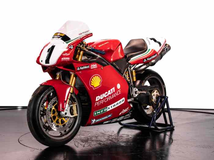 DUCATI 996 FORGARTY EVOCATION n°03/12 2008 2