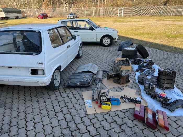2 Talbot Samba avec beaucoup de pieces motuer boite vitesse plus plus plus 0