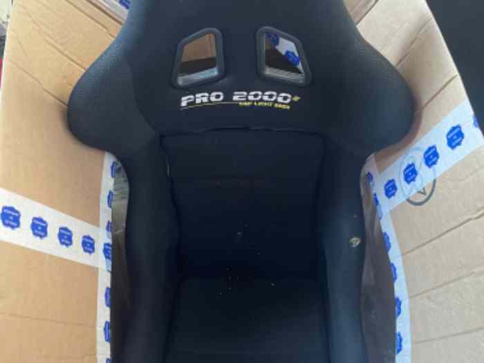 Sparco pro 2000 et harnais gt2i