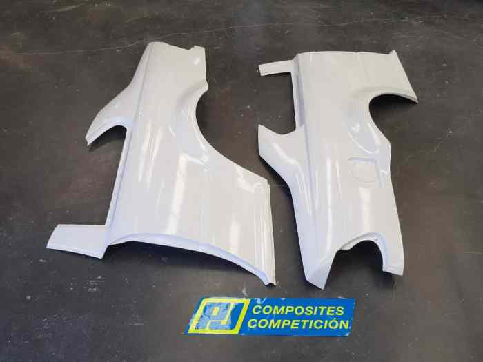 ALETAS TRASERAS FIBRA BMW M3 E46 1