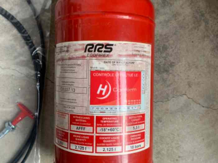 KIT EXTINCTEUR 4,25L MÉCANIQUE RRS 1