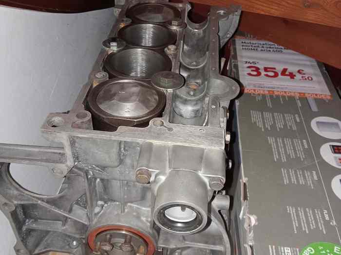 bas moteur pour a310 r17 gordini r12 gordini bloc 807-10 1