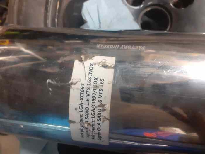 Ligne inox grA 106 s16 saxo vts 1