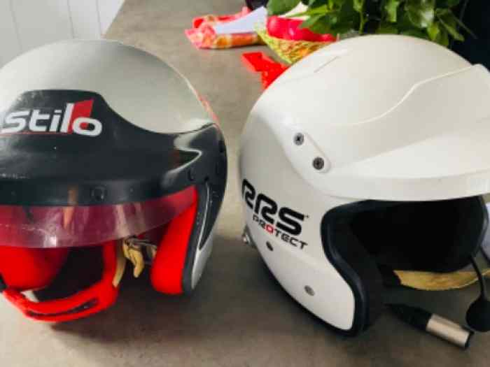 Casques de rallye stilo trophy et rss petit prix