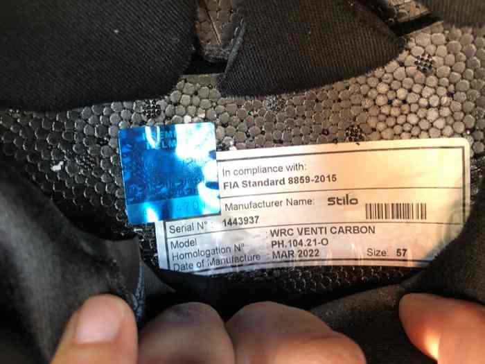 casque stilo carbone VENTI 57 5