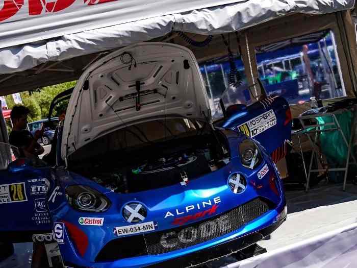 CODE RACING LOUE ALPINE A110 RGT ET GT+ 4