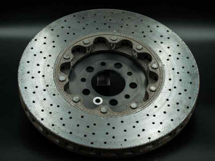Disque de frein avant Carbon Ceramic Brembo CCM-R pour Alfa Roméo GTA/ GTAm, arrière 390mmx36mm. 1