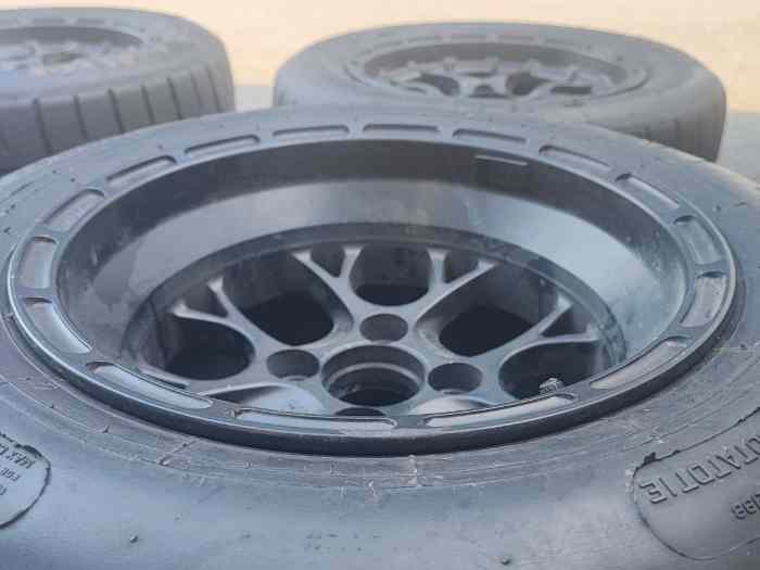 4 jantes Compomotive CXR 4x100 7x13 et 9x13 3