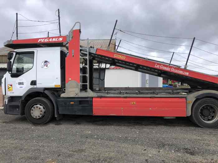 CAMION PORTE VOITURE RENAULT / LOHR 2